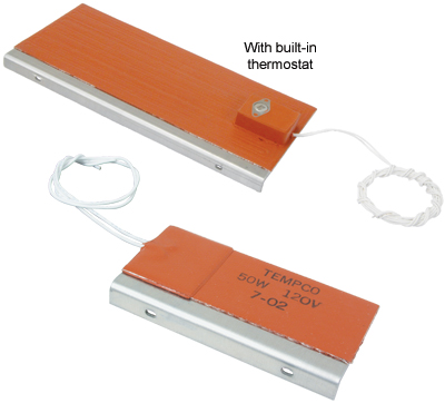 Cabinet warming enclosure heaters, electrical panels and ATMs